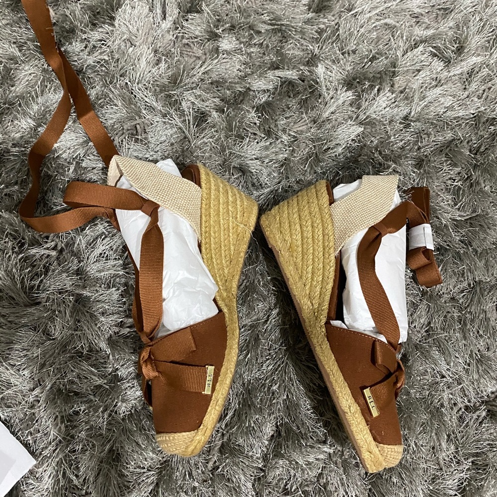 Lauren Ralph Lauren Hollie Espadrille Wedge Sandel